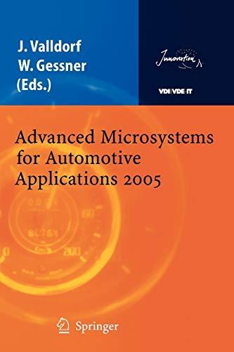 Advanced Microsystems for Automotive Applications 2005 (VDI-Buch)