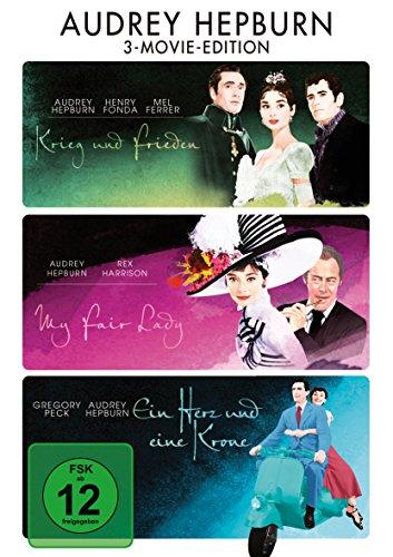 Audrey Hepburn DVD Edition (3 DVDs) * My Fair Lady / Krieg und Frieden / Ein Herz und eine Krone