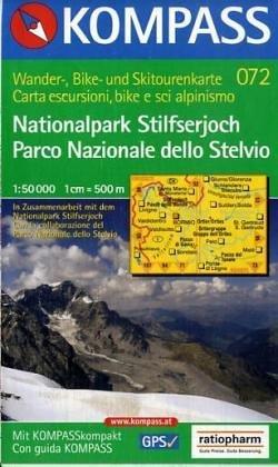 Kompass Karten, Nationalpark Stilfser Joch, Parco Nazionale dello Stelvio