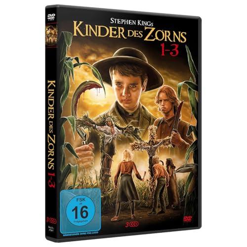 Kinder des Zorns 1-3 (Children of the Corn) Horror-Trilogie - Stephen King Verfilmung einer Kurzgeschichte- Horror-Film-Klassiker [3 DVDs]