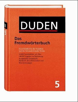 Der Duden, Bd.5 : Duden Das Fremdwörterbuch, m. CD-ROM