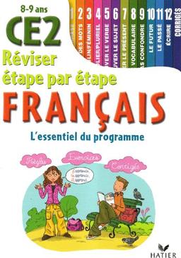 Français CE2 8-9 ans : l'essentiel du programme : règles, exercices, corrigés