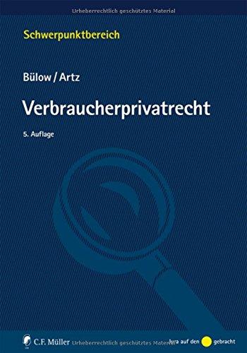 Verbraucherprivatrecht (Schwerpunktbereich)