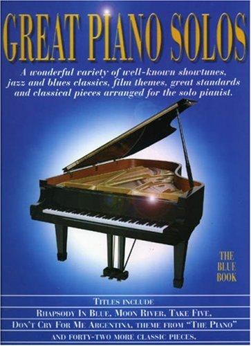 Great Piano Solos Blue Book. Klavier