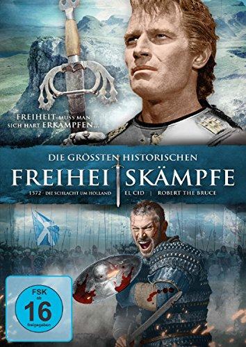 Die größten historischen Freiheitskämpfe [3 DVDs]