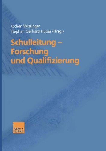 Schulleitung - Forschung und Qualifizierung