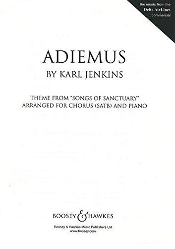 Adiemus: Theme from Songs of Sanctuary. gemischter Chor (SATB) und Klavier. Chorpartitur.