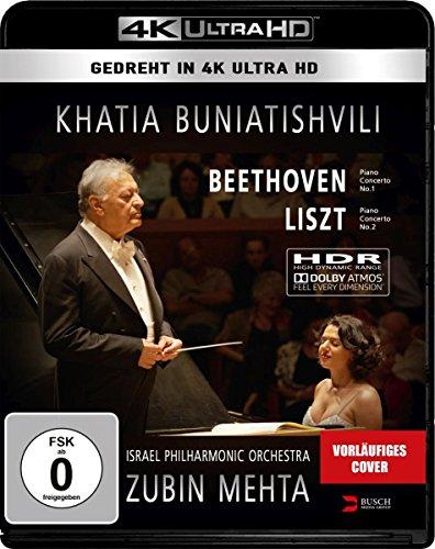 Khatia Buniatishvili & Zubin Mehta: Liszt & Beethoven (4K UHD) (Blu-ray)