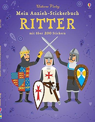 Mein Anzieh-Stickerbuch: Ritter: Usborne zum Mitmachen