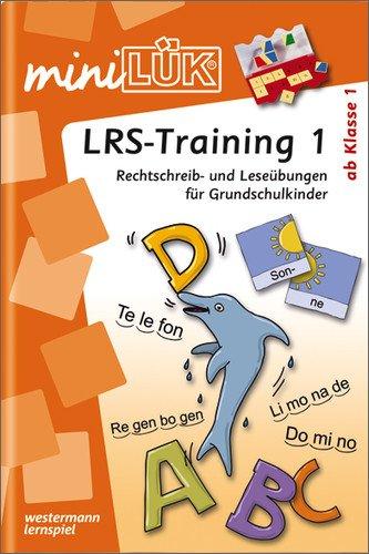 miniLÜK: LRS - Training 1: Rechtschreib- und Leseübungen für Grundschulkinder