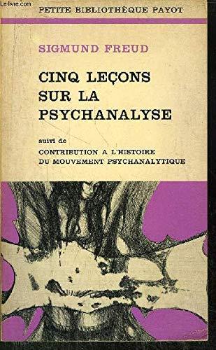 cinq leçons sur la psychanalyse