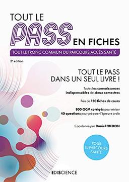 Tout le Pass en fiches : tout le tronc commun du parcours accès santé