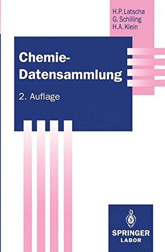 Chemie ― Datensammlung (Springer Labormanuale)