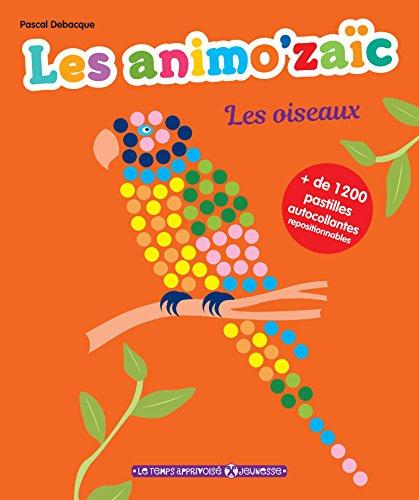 Les oiseaux : + de 1.200 pastilles autocollantes repositionnables