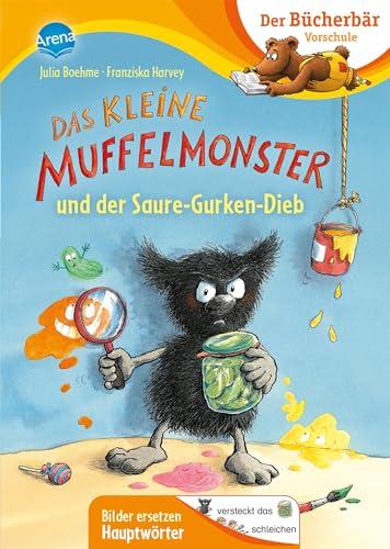 Das kleine Muffelmonster und der Saure-Gurken-Dieb: Erstlesebuch für die Vorschule ab 5 Jahren. Ein neues Abenteuer mit dem beliebten Muffelmonster. ... Vorschule. Bilder ersetzen Hauptwörter)