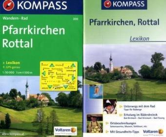 Pfarrkirchen, Rottal: Wander- und Bikekarte. GPS-genau. 1:50.000