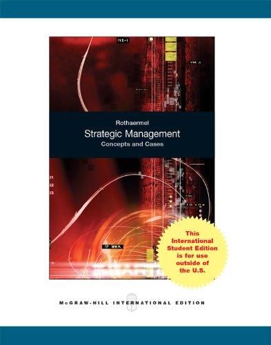 Strategic Management: Concepts and Cases