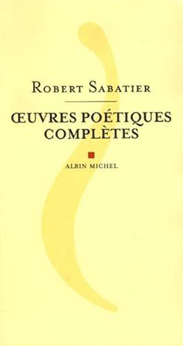 Oeuvres poétiques complètes