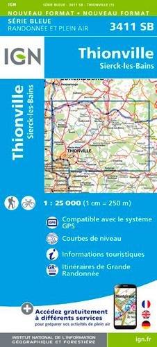 Thionville Sierck-les-Bains 1:25 000