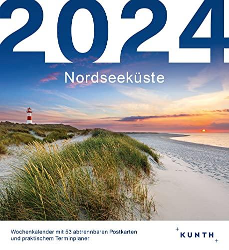 Nordseeküste 2024: KUNTH Postkartenkalender 52 Wochen