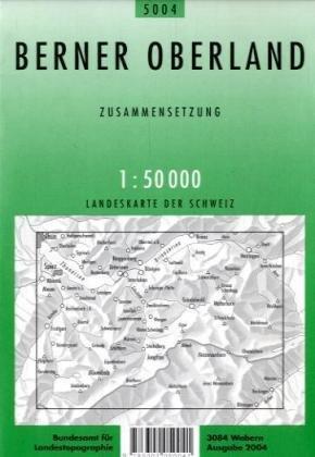 Swisstopo 1 : 50 000 Berner Oberland: Zusammensetzung (National Map Composite)