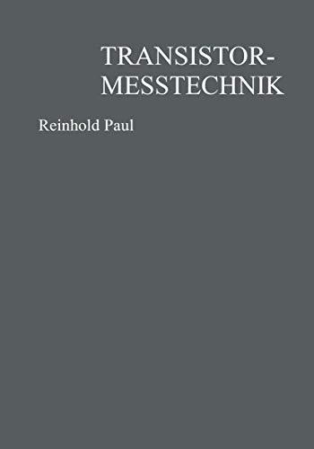 Transistormesstechnik (German Edition)