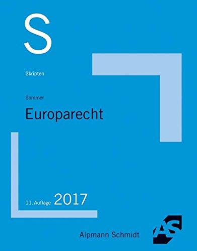 Skript Europarecht: 2017