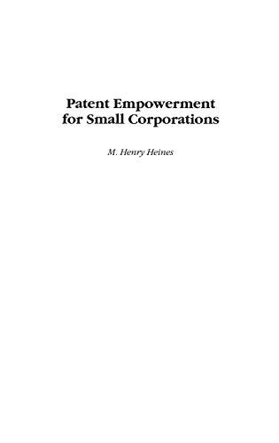 Patent Empowerment for Small Corporations