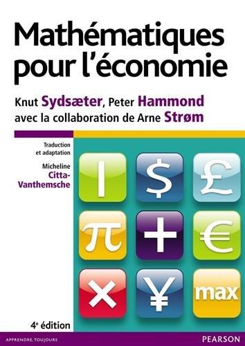 Mathématiques pour l'économie