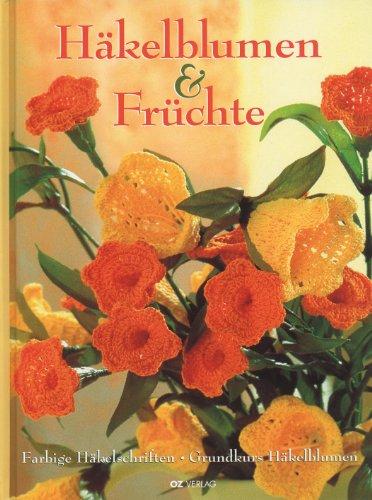 Häkelblumen & Früchte: Farbige Häkelschriften - Grundkurs Häkelblumen