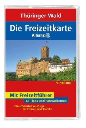 Die Allianz Freizeitkarte Thüringer Wald 1:100 000