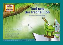 Toni und der freche Floh / Kamishibai Bildkarten: 6 Bildkarten für das Erzähltheater