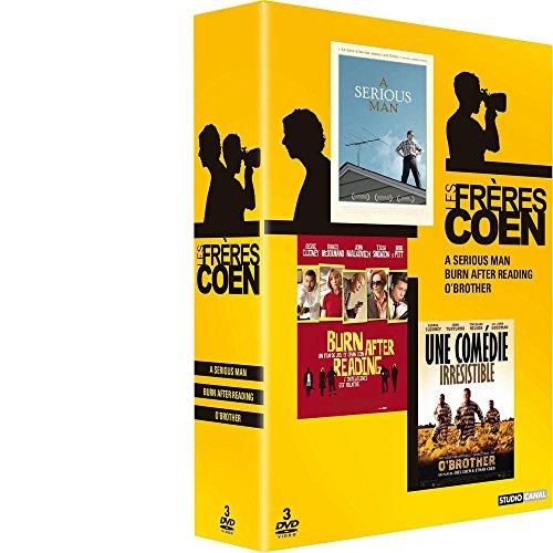 Coffret coen : o'brother ; burn after reading ; a serious man [FR Import]