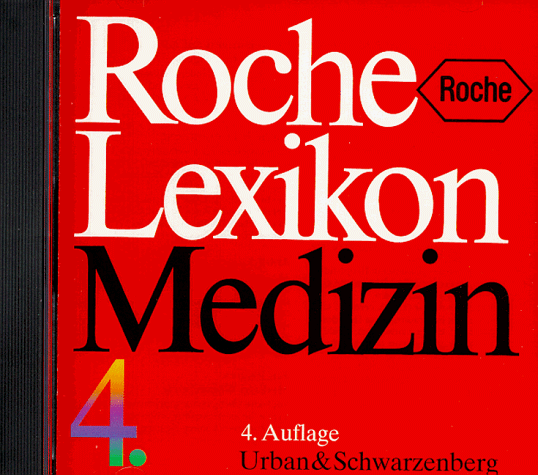 Roche Lexikon Medizin, 1 CD-ROM Über 60.000 Stichwörter. Für Windows ab 3.1