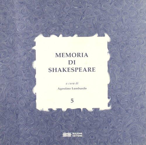 Memoria di Shakespeare