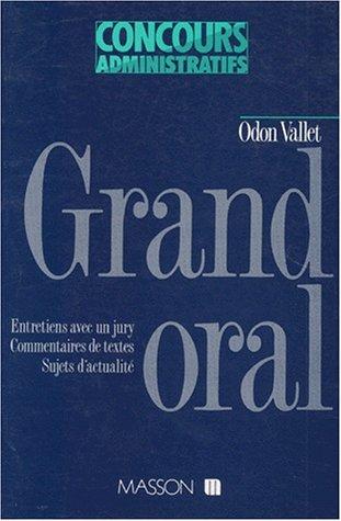 Grand oral