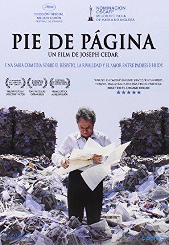 Pie De Página (Hearat Shulayim (Footnote) (Foot Note)) (2011) (Import)