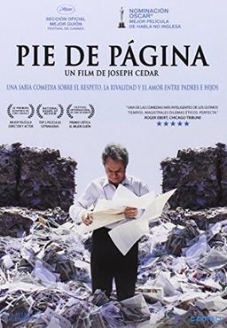 Pie De Página (Hearat Shulayim (Footnote) (Foot Note)) (2011) (Import)