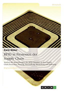 RFID in Prozessen der Supply Chain: Analyse der Auswirkungen des RFID-Einsatzes in den Supply Chain Prozessen: Planung, Beschaffung, Herstellung und Lieferung