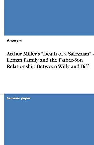 Arthur Miller's "Death of a Salesman" - The Loman Family and the Father-Son Relationship Between Willy and Biff