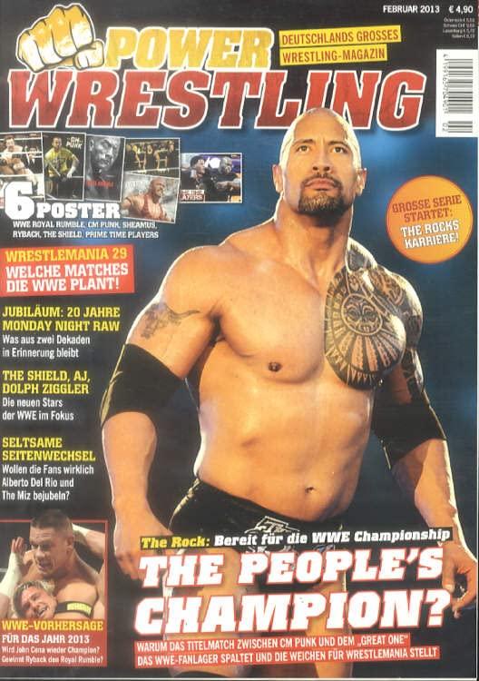 POWER WRESTLING 2/2013 "The Rock - The People`s Champion?"