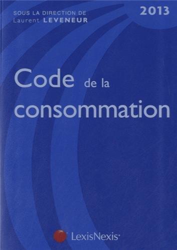 Code de la consommation : 2013