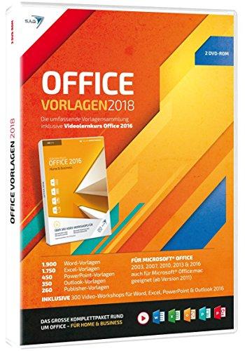 S.A.D Office Vorlagen (2018) mit Videolernkurs (2 CDs)