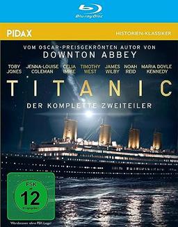 Titanic / Der komplette Zweiteiler vom Autor von DOWNTON ABBEY (Pidax Historien-Klassiker) [Blu-ray]