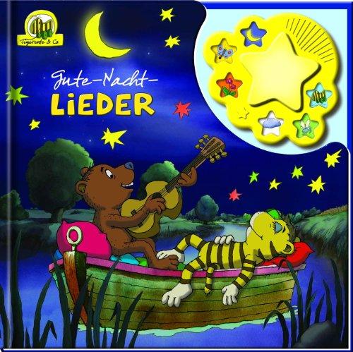 Janosch Tigerente & Co. - Gute-Nacht-Lieder, Liederbuch mit Nachtlicht und Klangleiste