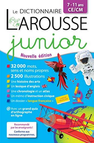 Le dictionnaire Larousse junior, 7-11 ans, CE-CM