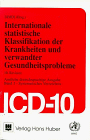 ICD-10, Bd.1, Systematisches Verzeichnis, amtliche deutschsprachige Ausgabe