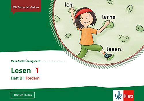 Lesen 1. Heft B | Fördern: Übungsheft Klasse 1 (Mein Anoki-Übungsheft)