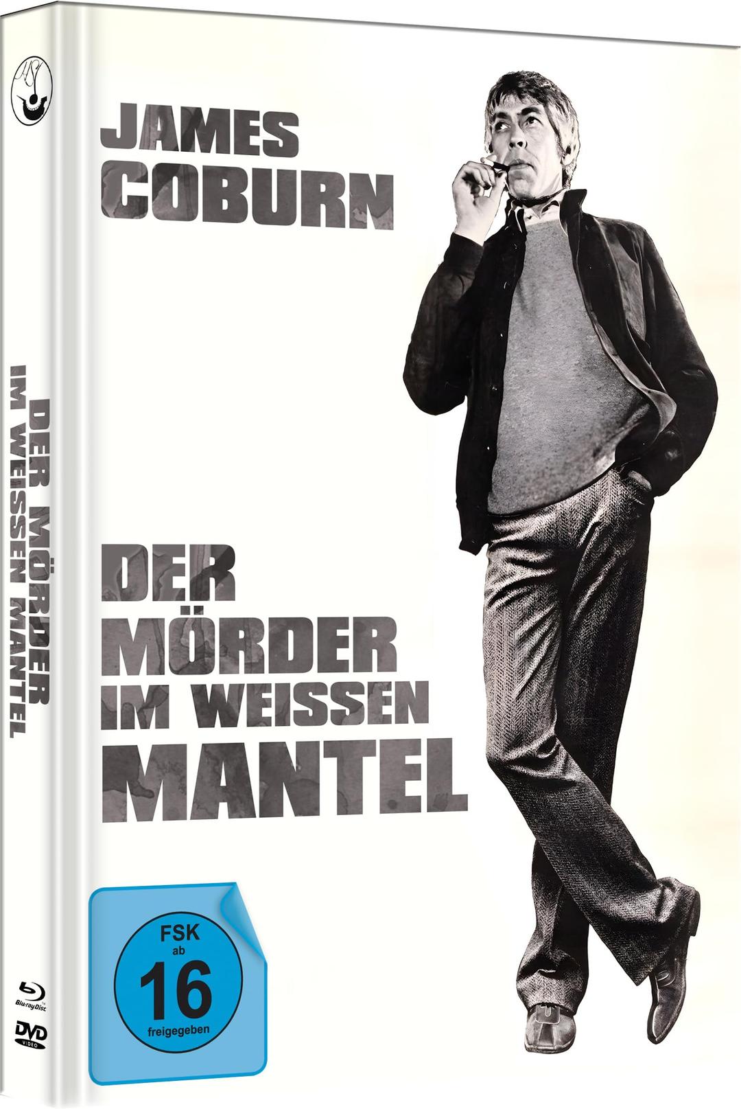 Der Mörder im weißen Mantel Limited Mediabook BD+DVD+Booklet [Blu-ray]