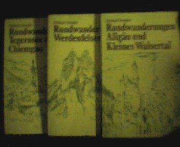 3 Bücher - 1)Rundwanderungen Werdenfelser Land, 2)... Tegernsee und Chiemgau 3) .... Allgäu und Kleinese Walsertal